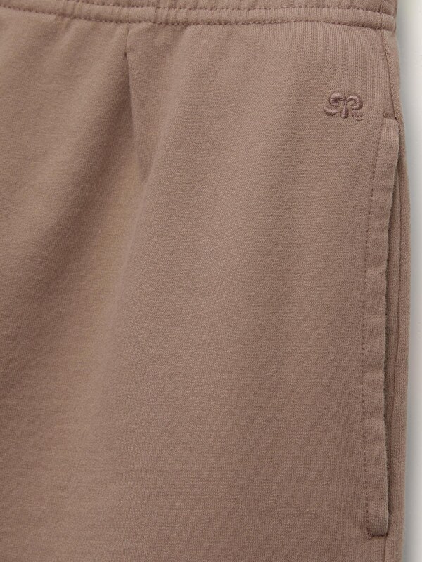 Pull&Bear Plisované nohavice 'PACIFIC' mokka