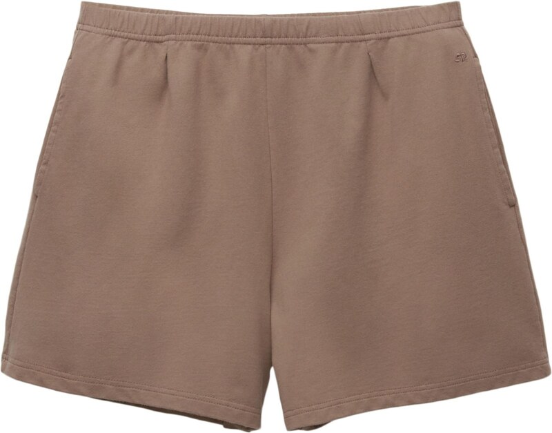 Pull&Bear Plisované nohavice 'PACIFIC' mokka