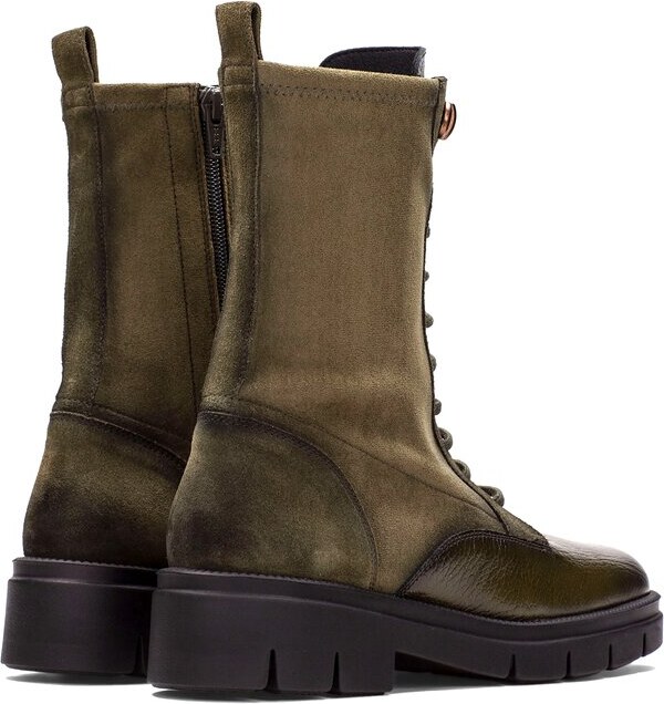 Luxusní kotníkové boty Hispanitas v army stylu Hispanitas HI254234 zelená