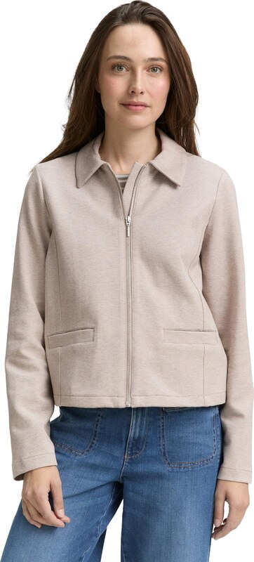 TOM TAILOR Prechodná bunda tmavošedá