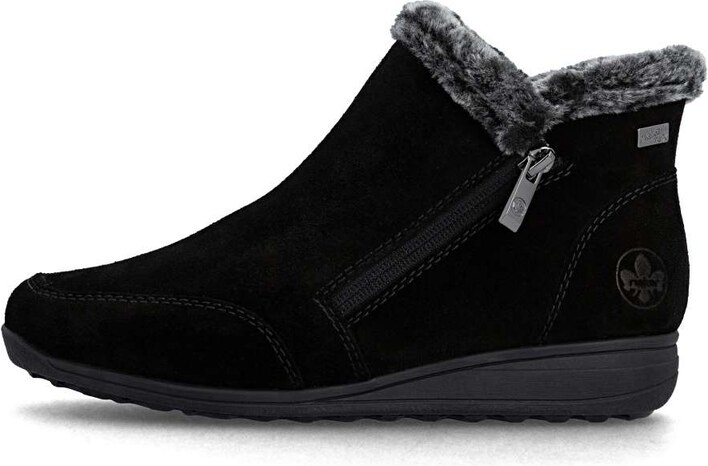 Dámska členková obuv RIEKER 47256-00 čierna W5