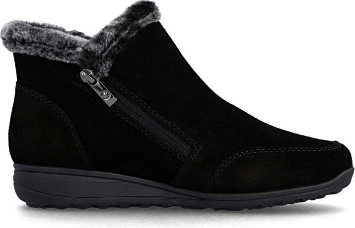 Dámska členková obuv RIEKER 47256-00 čierna W5