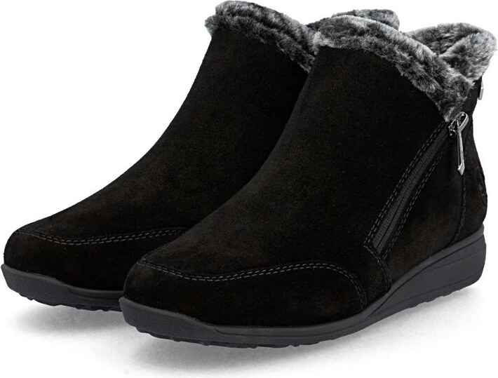 Dámska členková obuv RIEKER 47256-00 čierna W5