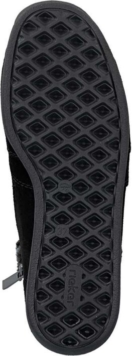 Dámska členková obuv RIEKER 47256-00 čierna W5