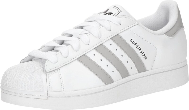 ADIDAS ORIGINALS Nízke tenisky 'Superstar II' sivá / čierna / biela