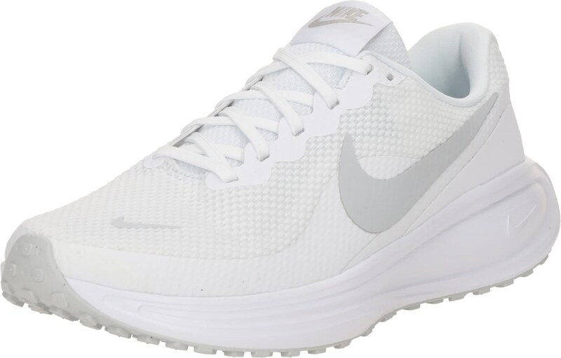 NIKE Bežecká obuv 'Revolution 8' svetlosivá / biela