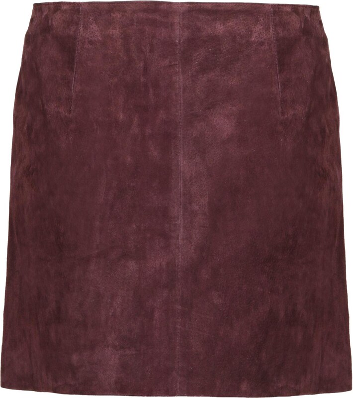 FREAKY NATION Sukňa bordová