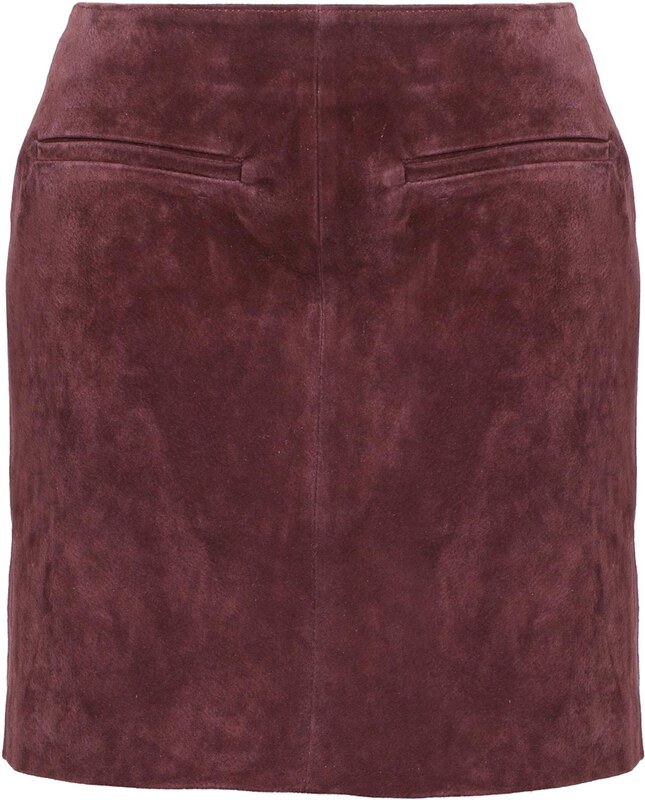 FREAKY NATION Sukňa bordová