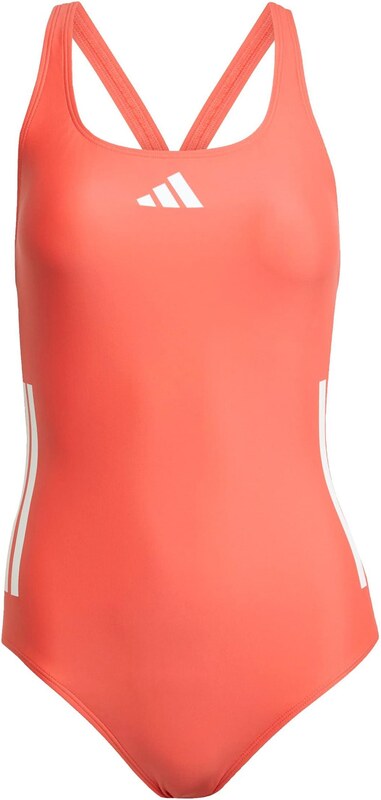 ADIDAS PERFORMANCE Športové jednodielne plavky lososová / biela