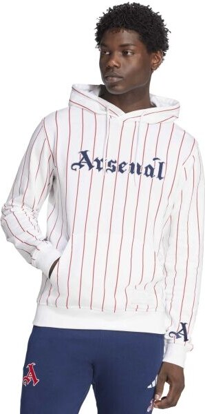 adidas ARSENAL FC US HD AOP Pánska mikina, biela, veľkosť M