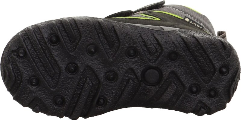 SUPERFIT Snehule 'HUSKY' antracitová / striebornosivá / svetlozelená / čierna