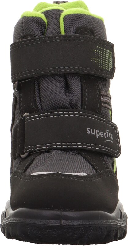 SUPERFIT Snehule 'HUSKY' antracitová / striebornosivá / svetlozelená / čierna