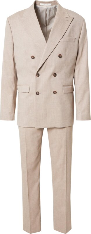 SELECTED Oblek 'SLHNEIL' piesková