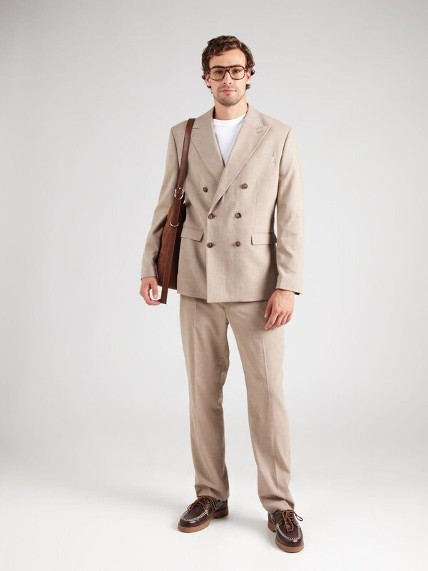 SELECTED Oblek 'SLHNEIL' piesková