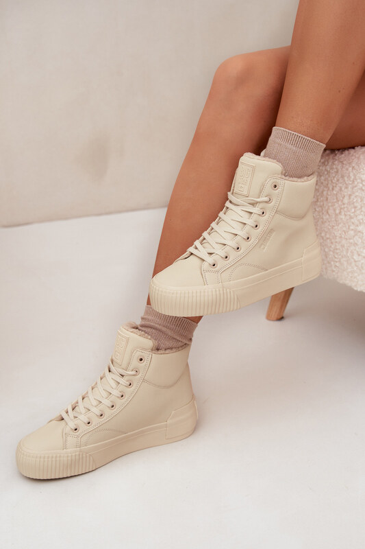 BIG STAR SHOES Zateplené Dámske Tenisky Na Platforme Big Star