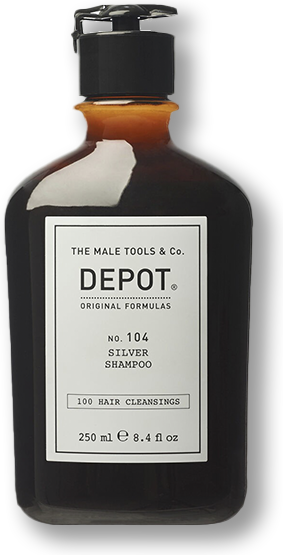 DEPOT - The Male Tools & Co. Depot špeciálny šampón na sivé, biele alebo odfarbené vlasy NO.104 250ml