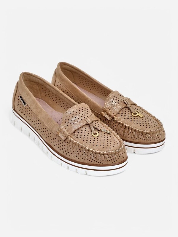 Resti Ladies' perforated moccasins Elissas