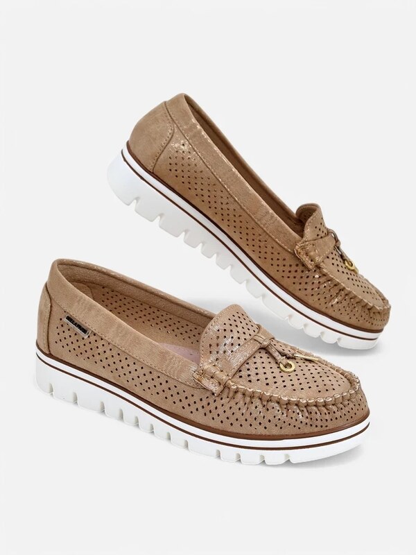 Resti Ladies' perforated moccasins Elissas