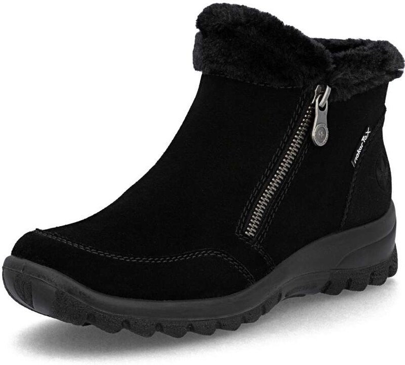 Dámska členková obuv RIEKER L7188-00 čierna W5