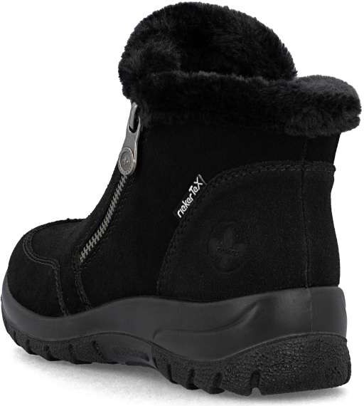 Dámska členková obuv RIEKER L7188-00 čierna W5