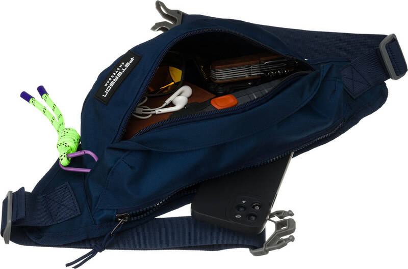 Peterson Tmavomodrá športová a priestranná ľadvinka PTN SWY-02