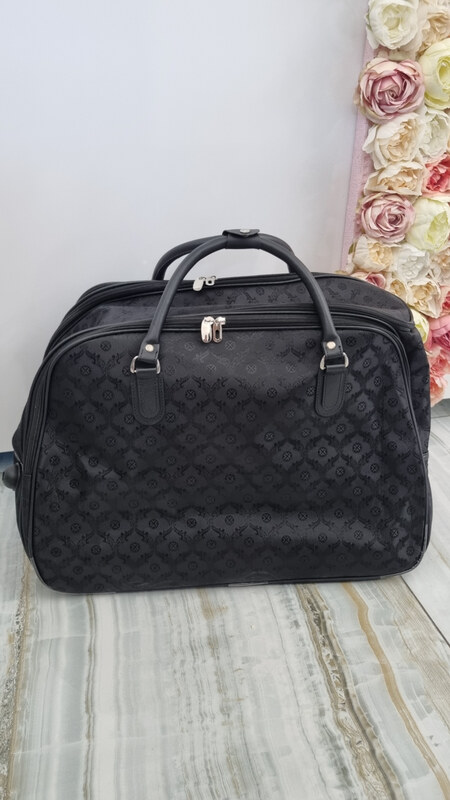 Katrin's Fashion Cestovná taška na kolieskach látková