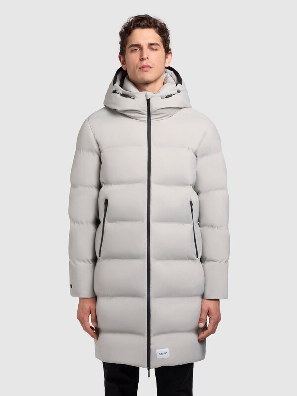 khujo Zimný kabát 'Caius2' svetlosivá