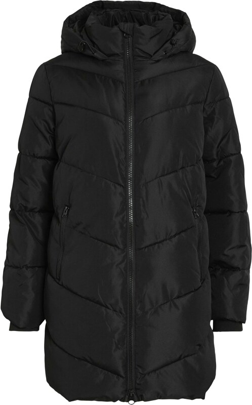 VILA Zimný kabát 'VIMILJA' čierna