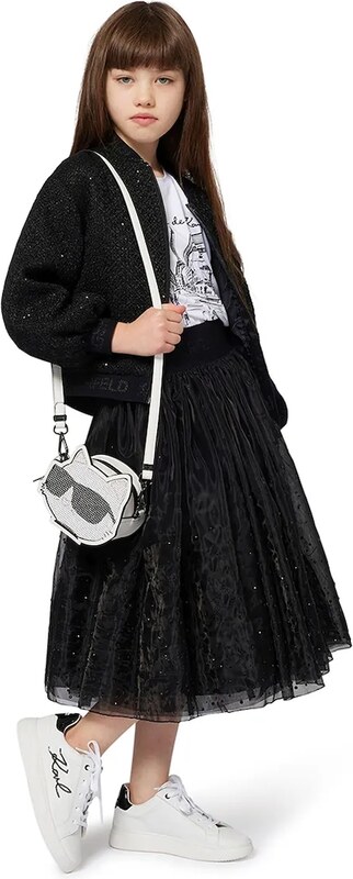 Detské kožené tenisky Karl Lagerfeld