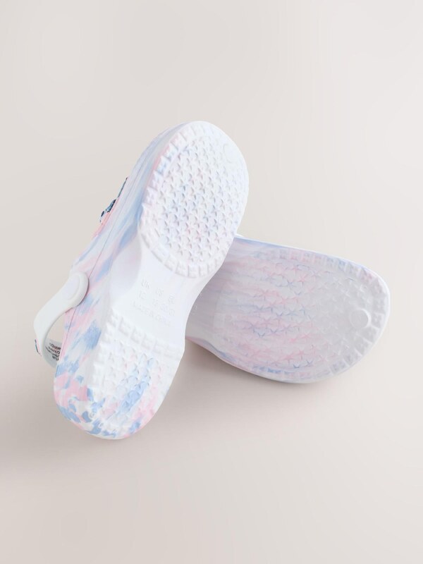 Next Papuče modrozelená / nebesky modrá / ružová / biela