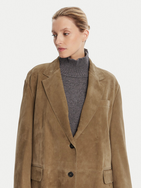 Kožená bunda Weekend Max Mara