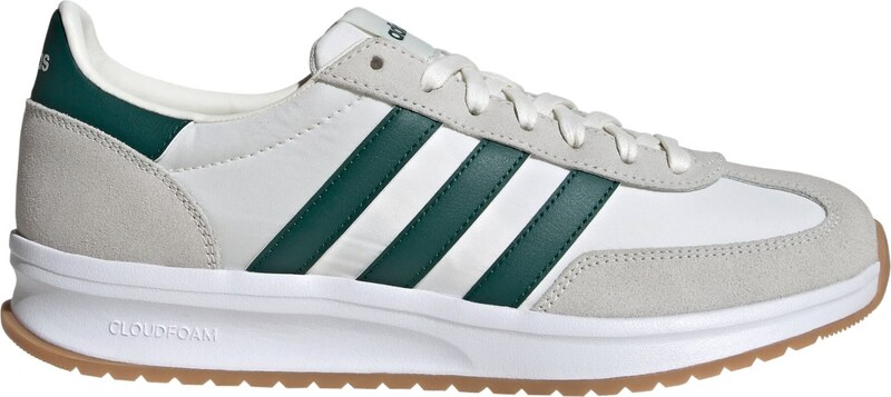 ADIDAS SPORTSWEAR Nízke tenisky 'Run 70S' kamenná / tmavozelená / biela