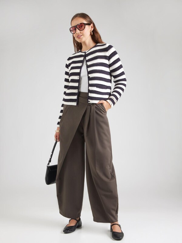 COMMA Kardigán čierna / biela