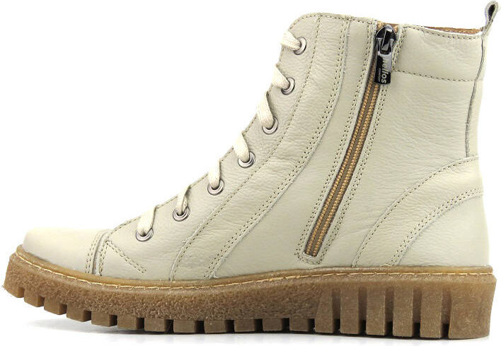 Dámské kozačky a kozačky polské značky HELIOS Komfort 575, ecru