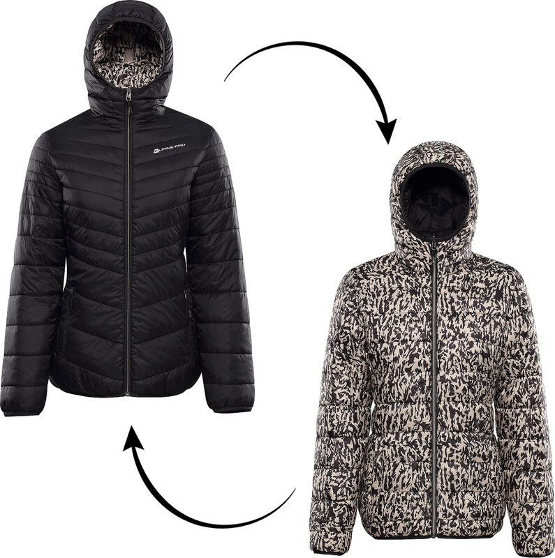 ALPINE PRO - EROMA DÁMSKA OBOJSTRANNÁ BUNDA HI-THERM