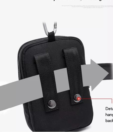 Canvasio Puzdro na opasok vs taška Outdoor Bernini Čierne