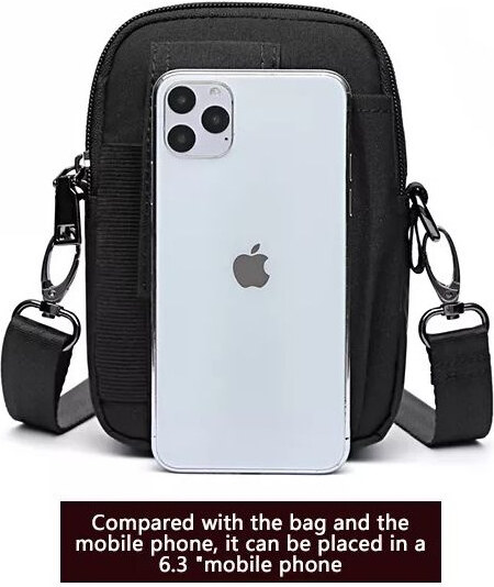 Canvasio Puzdro na opasok vs taška Outdoor Bernini Čierne