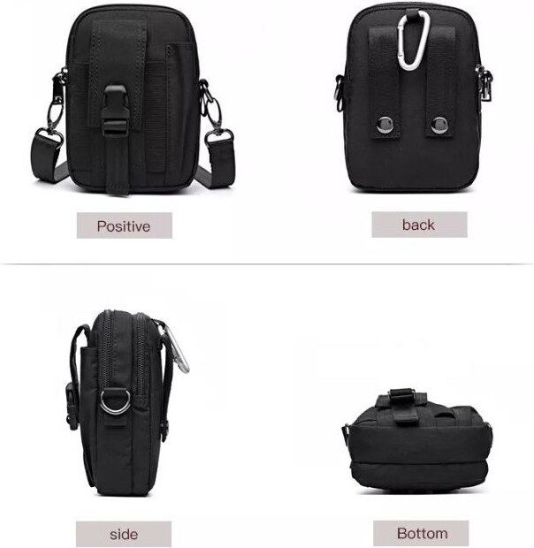 Canvasio Puzdro na opasok vs taška Outdoor Bernini Čierne