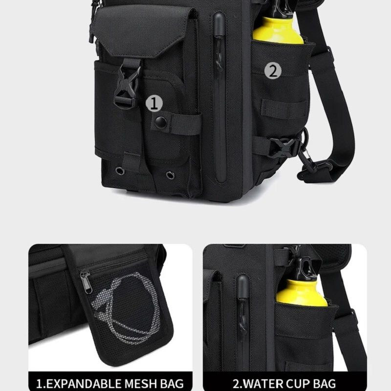 Ozuko pánsky batoh cez rameno Nojus 12L