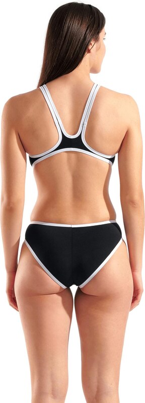 ARENA Jednodielne plavky 'ONE BIGLOGO' ružová / čierna / biela