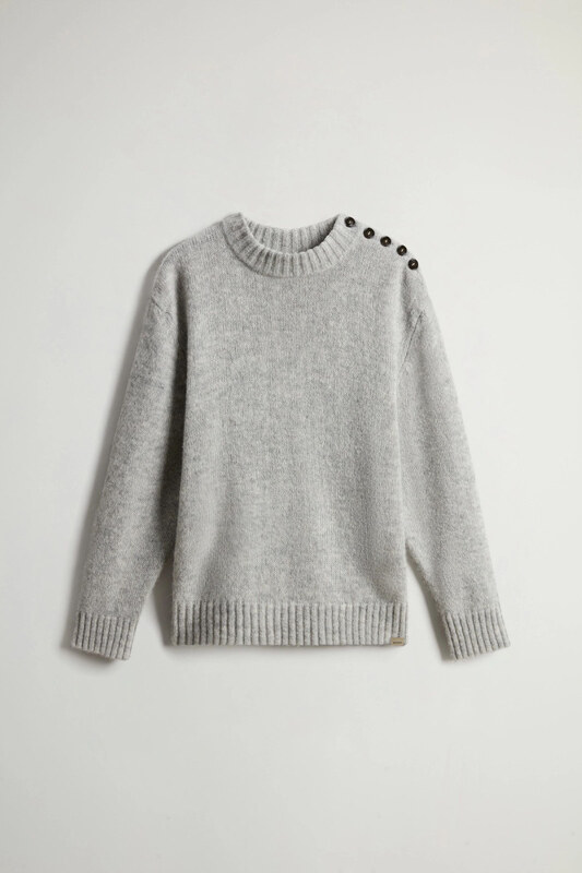 SVETER WOOLRICH BABY ALPACA CREWNECK