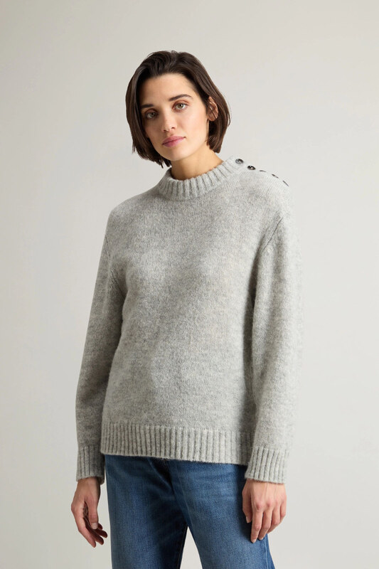 SVETER WOOLRICH BABY ALPACA CREWNECK