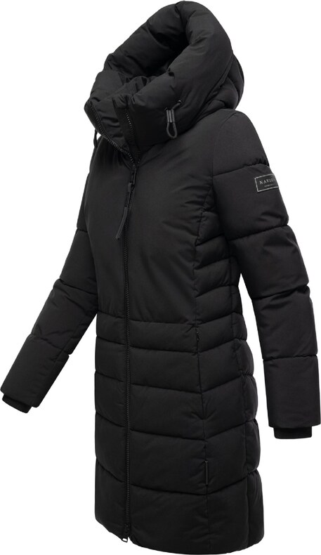 NAVAHOO Zimný kabát 'Mondnebel XIV' čierna