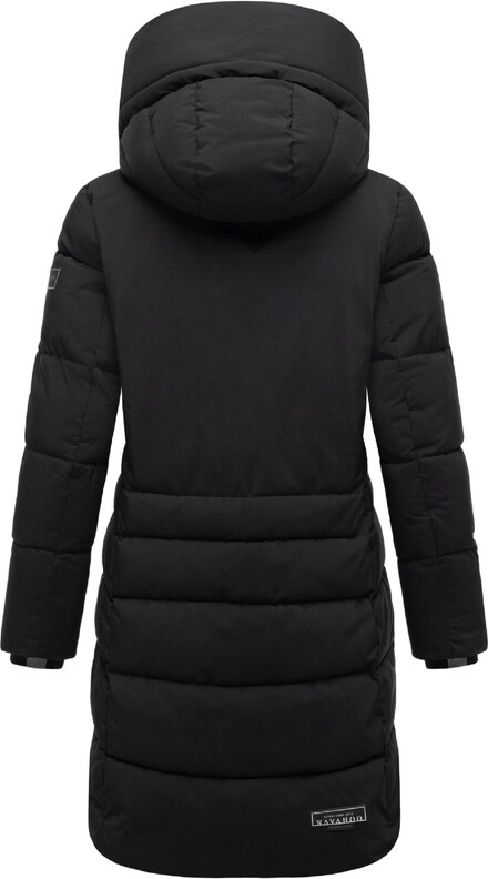 NAVAHOO Zimný kabát 'Mondnebel XIV' čierna