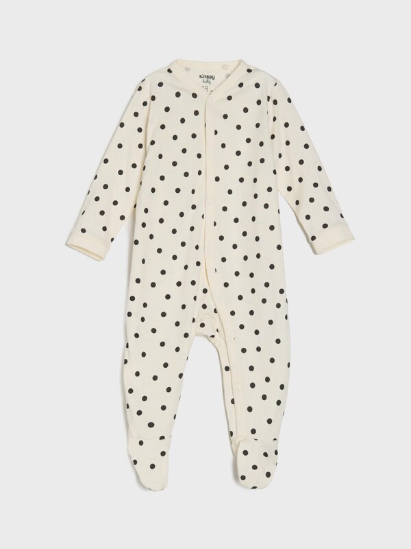 Sinsay - 5-pack pyžamy - biela