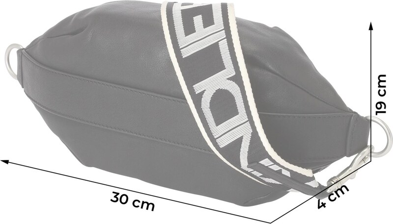 Liebeskind Berlin Ľadvinka slonová kosť / svetlosivá / čierna