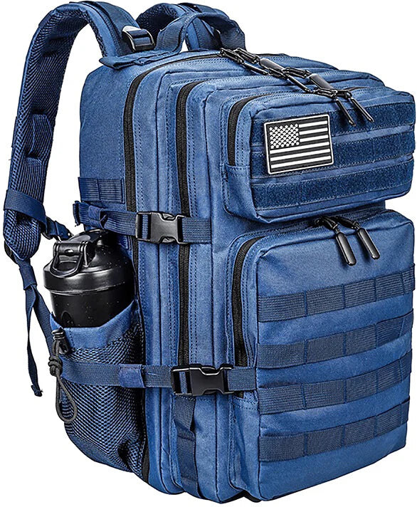 TOP FASHION Taktický batoh 25–45L – outdoorový ruksak s držákem lahve