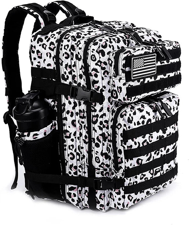 TOP FASHION Taktický batoh 25–45L – outdoorový ruksak s držákem lahve