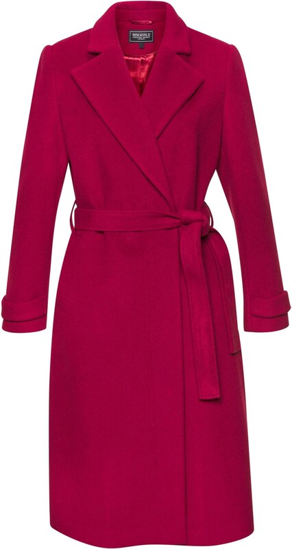 LASCANA Prechodný kabát bordová