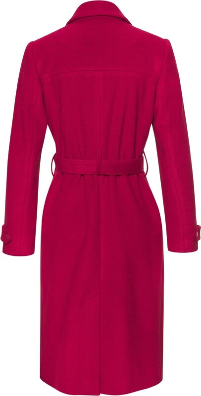 LASCANA Prechodný kabát bordová